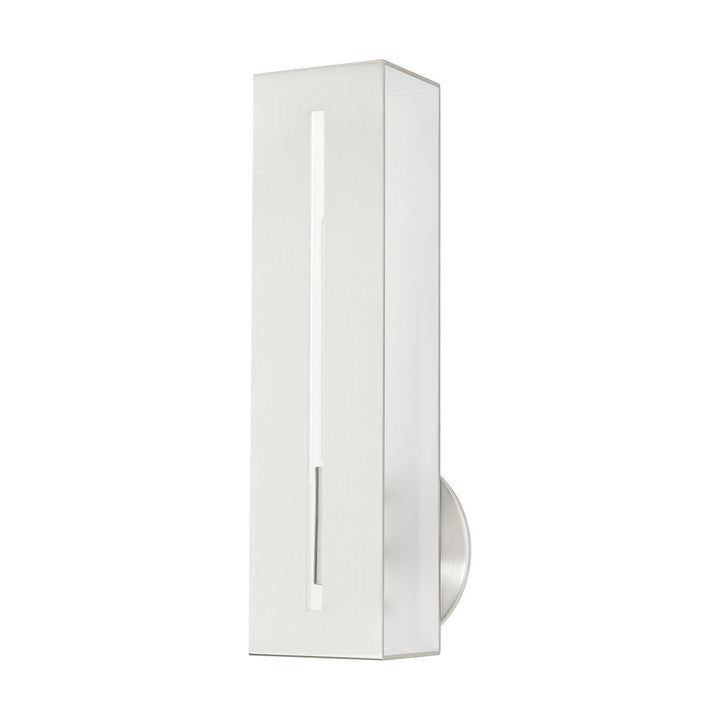 Livex Soma 45953-91 Wall Sconce Light - Brushed Nickel