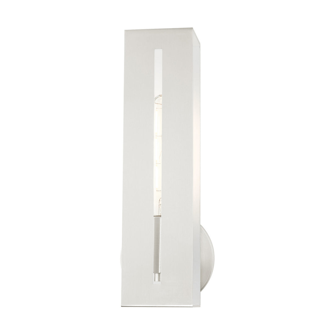 Livex Soma 45953-91 Wall Sconce Light - Brushed Nickel