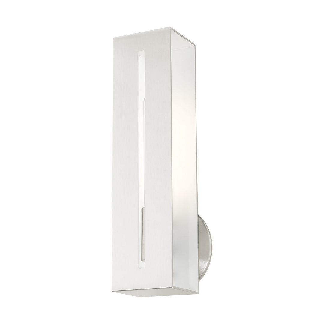 Livex Soma 45953-91 Wall Sconce Light - Brushed Nickel
