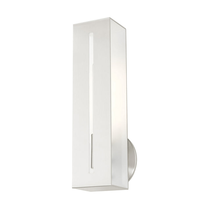 Livex Soma 45953-91 Wall Sconce Light - Brushed Nickel