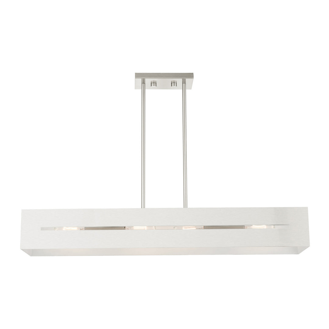 Livex Soma 45957-91 Pendant Light - Brushed Nickel