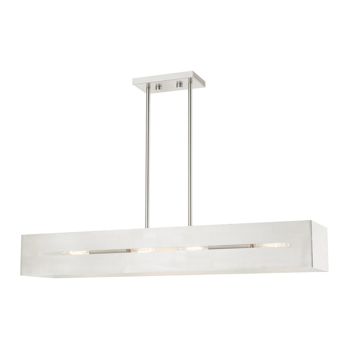 Livex Soma 45957-91 Pendant Light - Brushed Nickel