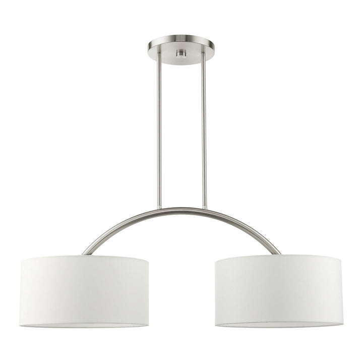 Livex Meridian 45982-91 Pendant Light - Brushed Nickel