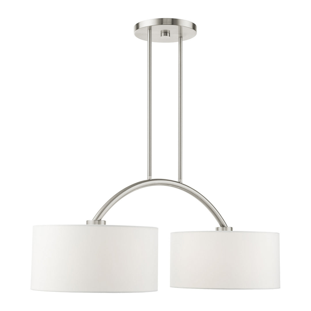 Livex Meridian 45982-91 Pendant Light - Brushed Nickel