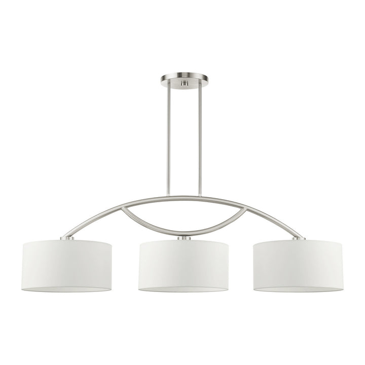 Livex Meridian 45983-91 Pendant Light - Brushed Nickel