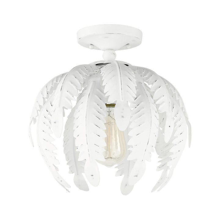 Livex Acanthus 46231-60 Ceiling Light - Antique White