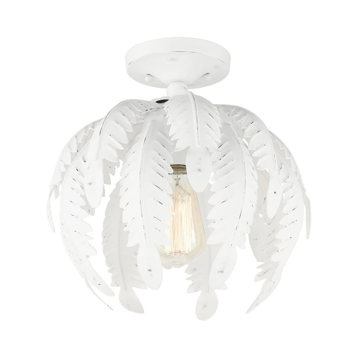 Livex Acanthus 46231-60 Ceiling Light - Antique White