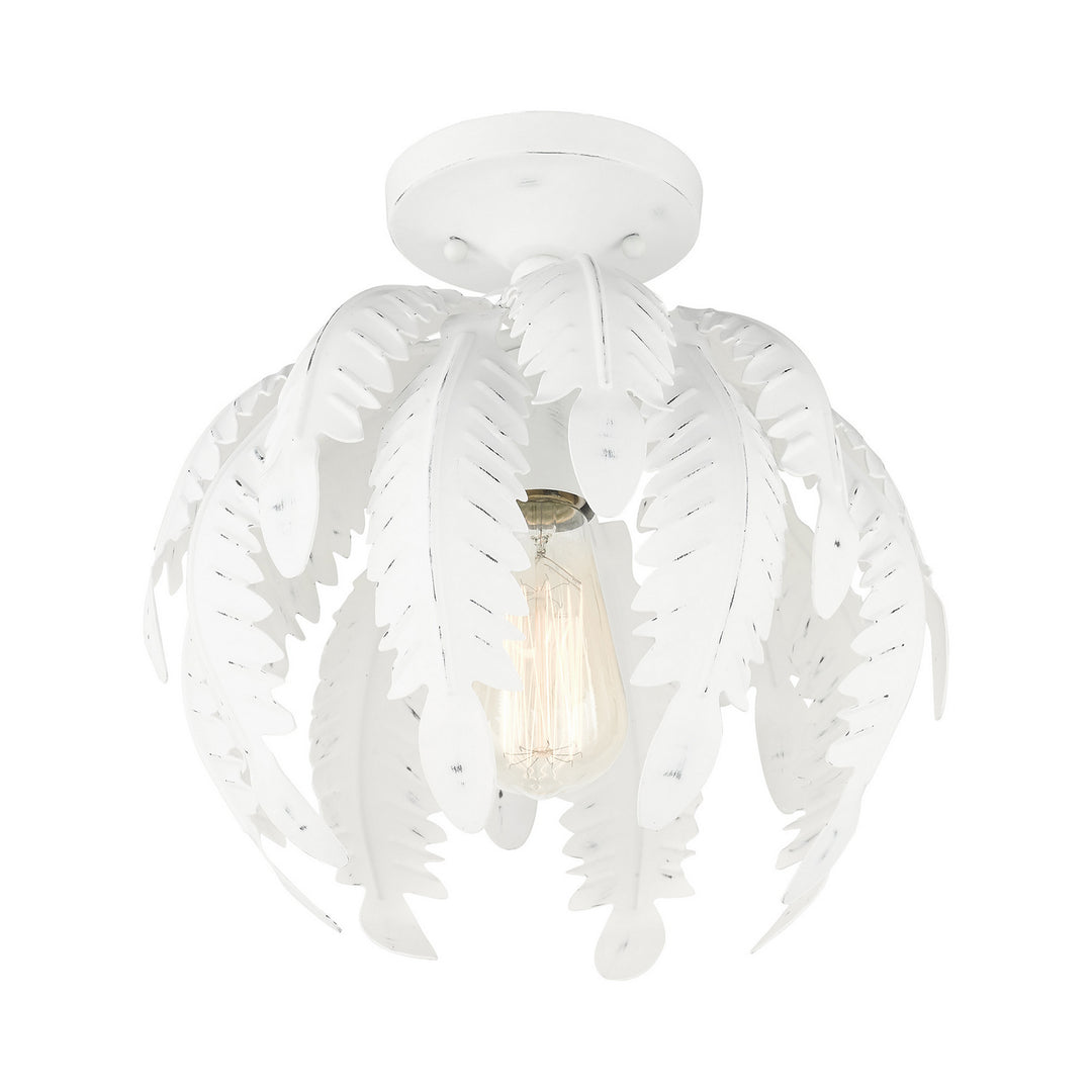 Livex Acanthus 46231-60 Ceiling Light - Antique White