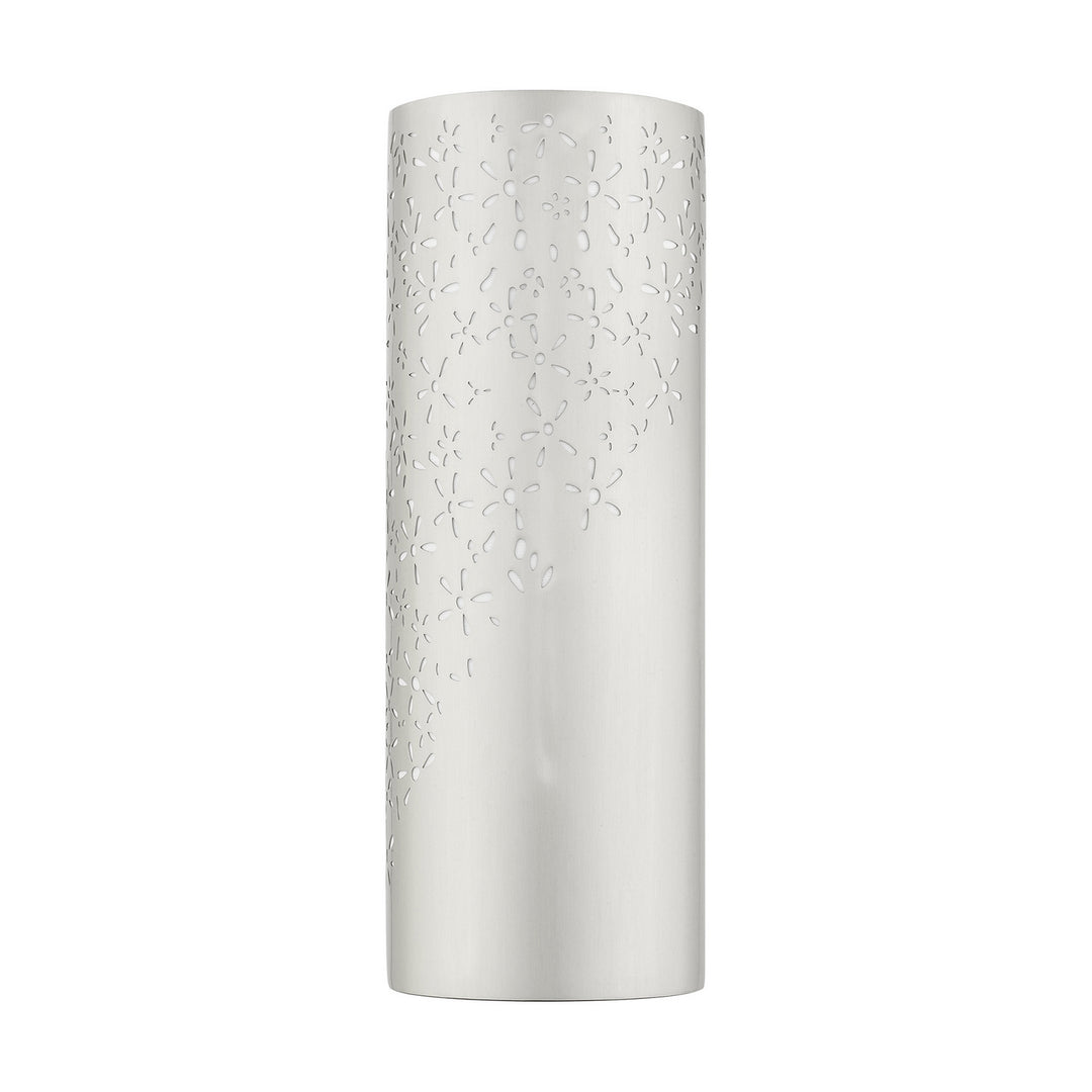 Livex Noria 46251-91 Wall Sconce Light - Brushed Nickel