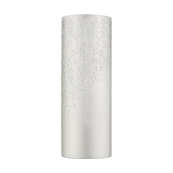 Livex Noria 46251-91 Wall Sconce Light - Brushed Nickel