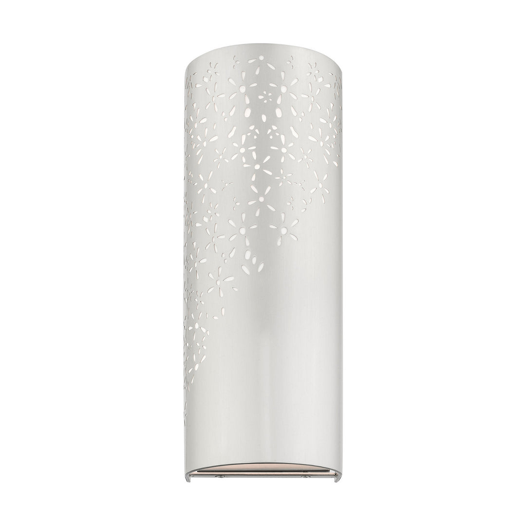 Livex Noria 46251-91 Wall Sconce Light - Brushed Nickel