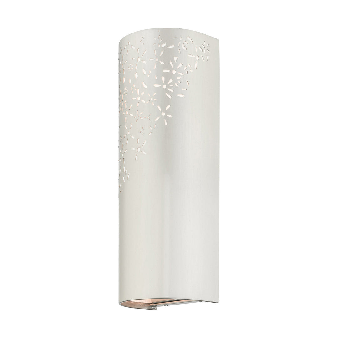 Livex Noria 46251-91 Wall Sconce Light - Brushed Nickel