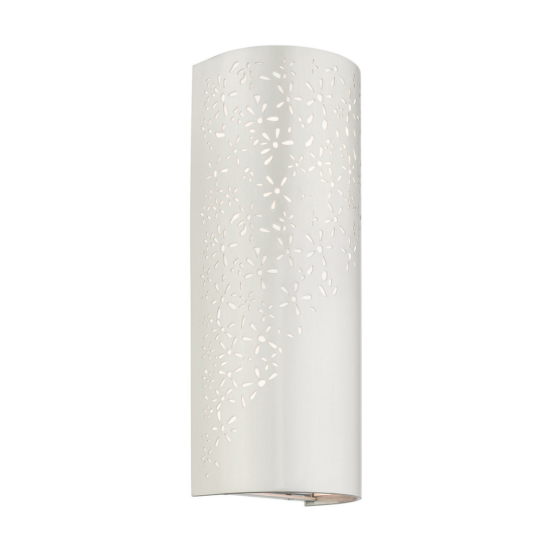 Livex Noria 46251-91 Wall Sconce Light - Brushed Nickel
