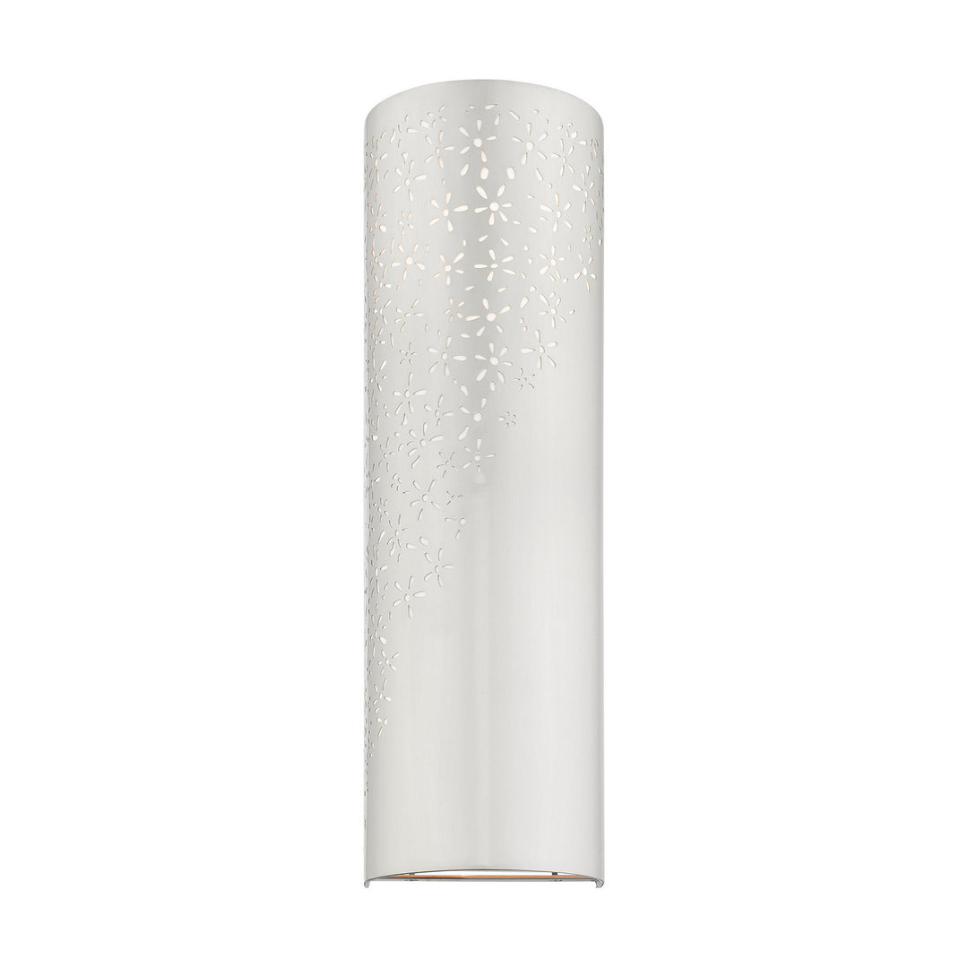 Livex Noria 46252-91 Wall Sconce Light - Brushed Nickel