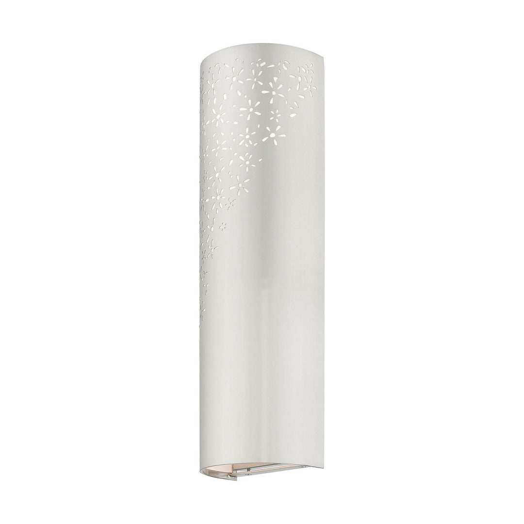 Livex Noria 46252-91 Wall Sconce Light - Brushed Nickel