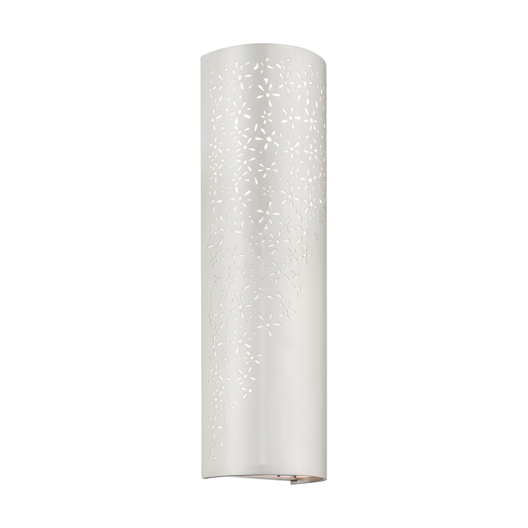 Livex Noria 46252-91 Wall Sconce Light - Brushed Nickel