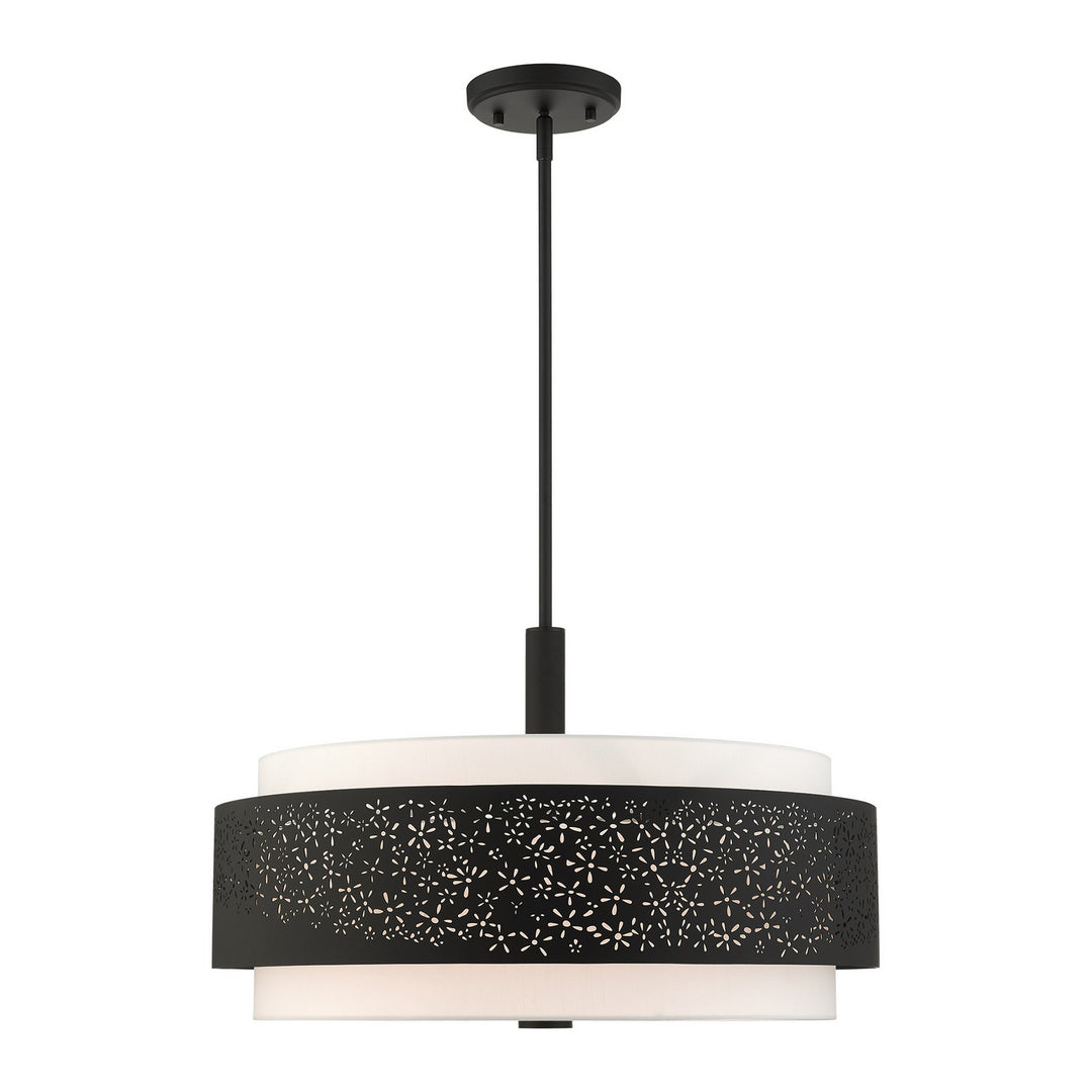 Livex Noria 46255-04 Pendant Light - Black