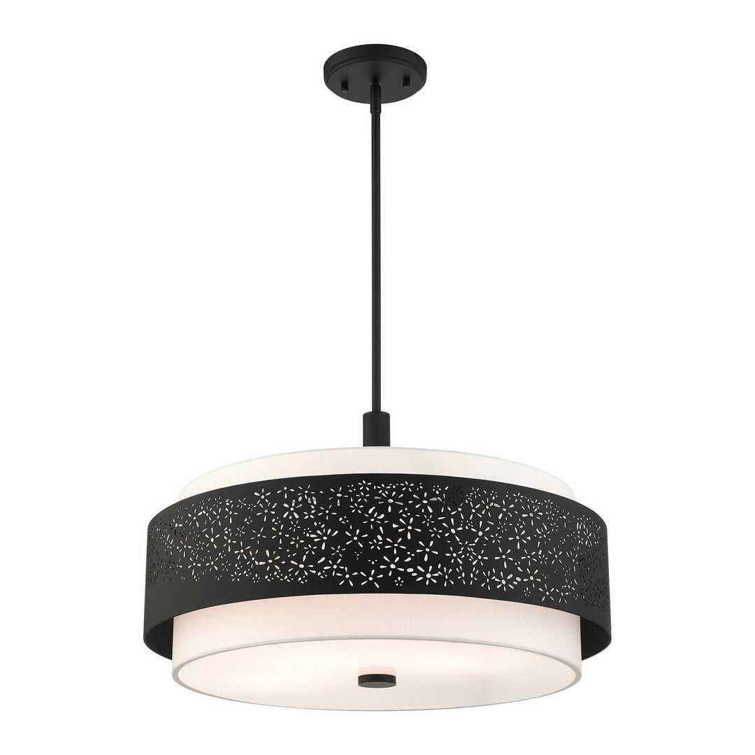 Livex Noria 46255-04 Pendant Light - Black