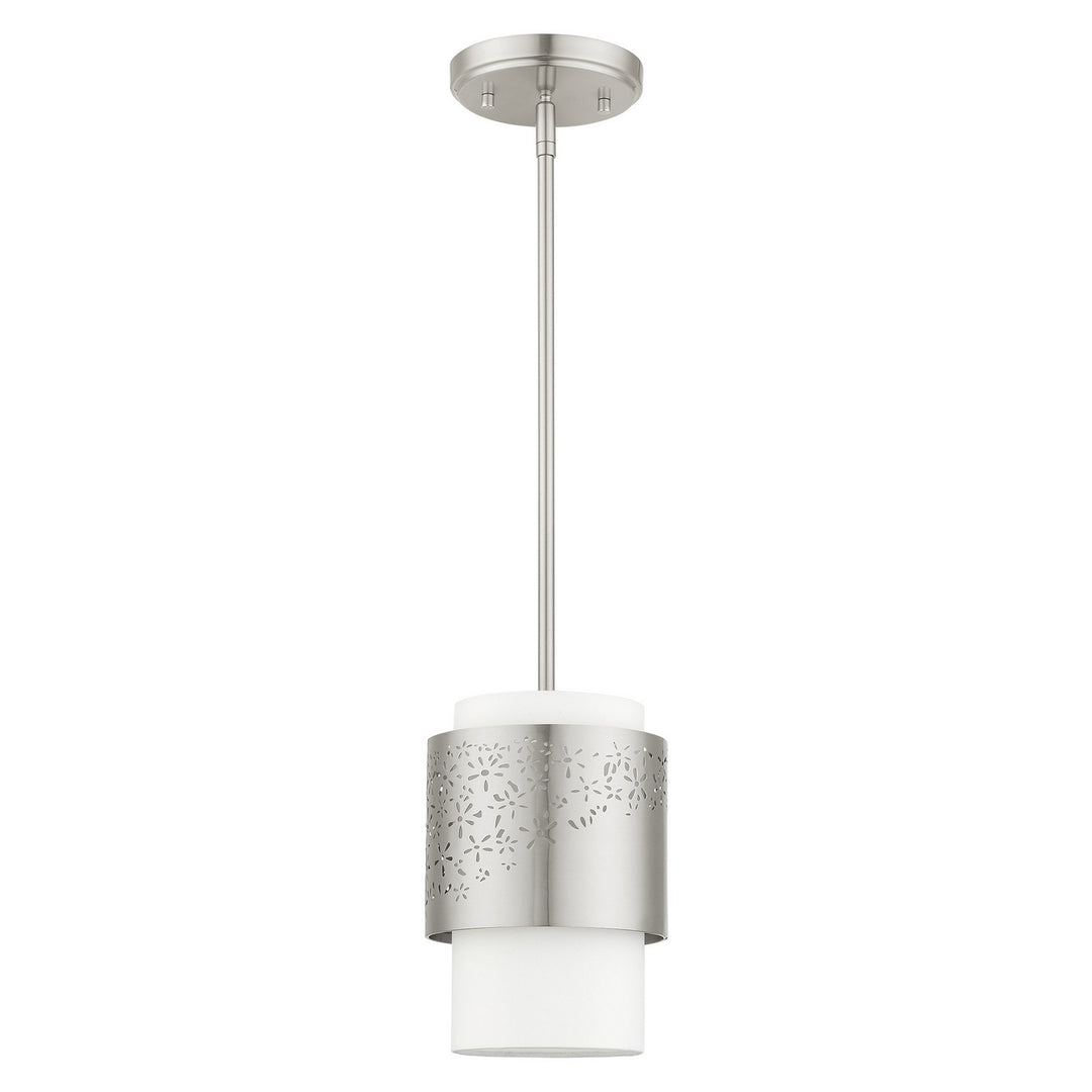 Livex Noria 46259-91 Pendant Light - Brushed Nickel