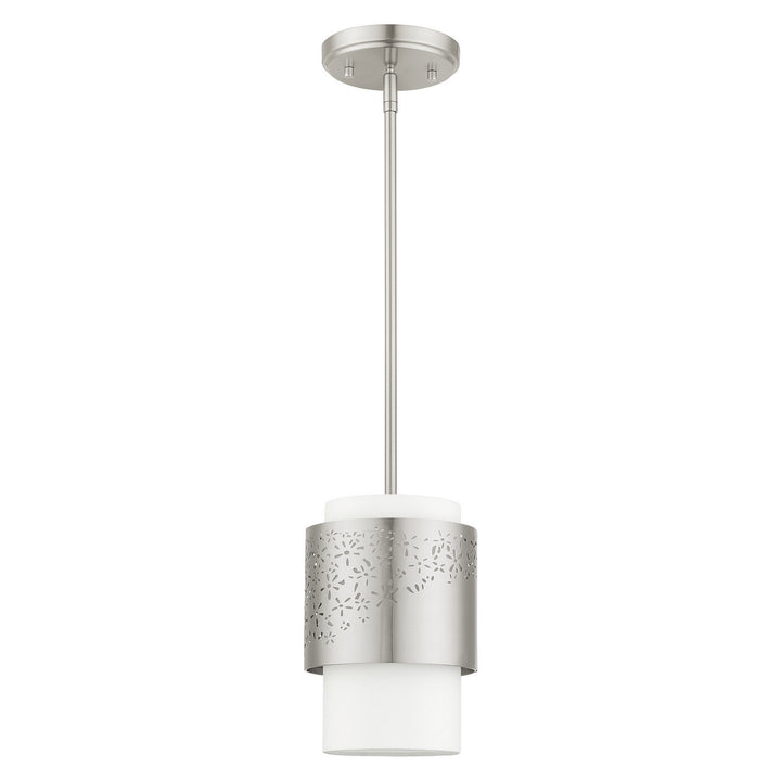 Livex Noria 46259-91 Pendant Light - Brushed Nickel