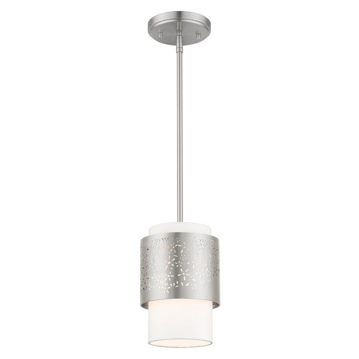 Livex Noria 46259-91 Pendant Light - Brushed Nickel