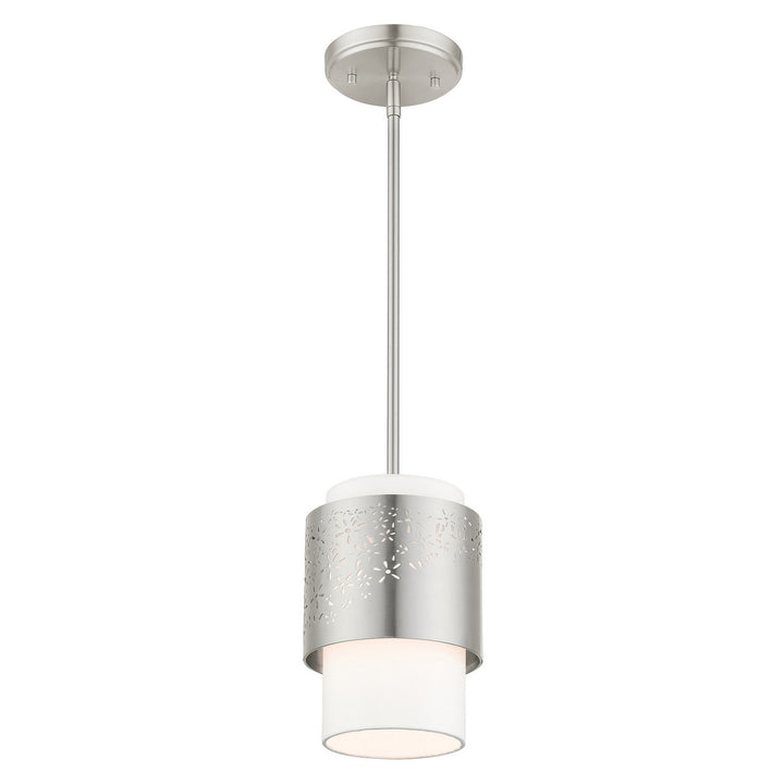 Livex Noria 46259-91 Pendant Light - Brushed Nickel