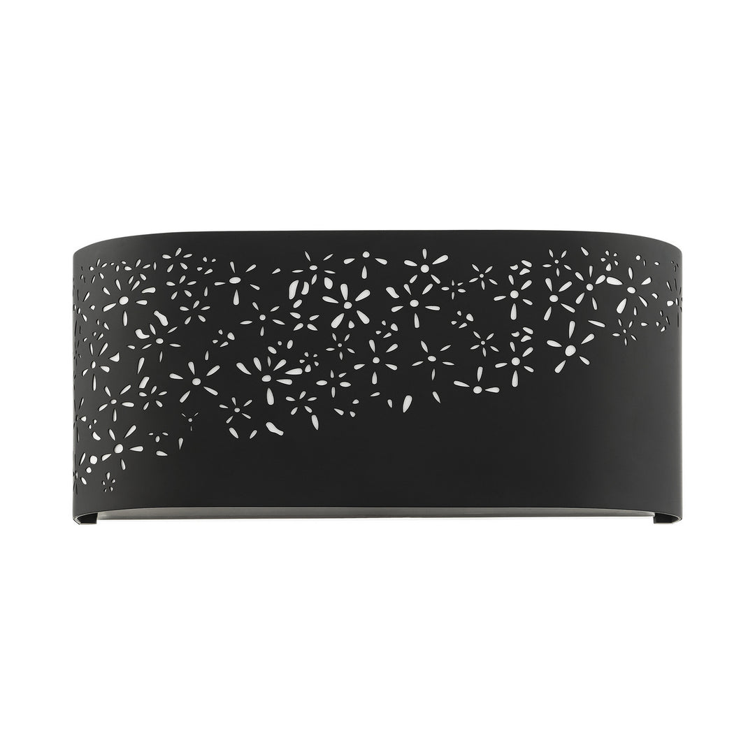 Livex Noria 46261-04 Wall Sconce Light - Black