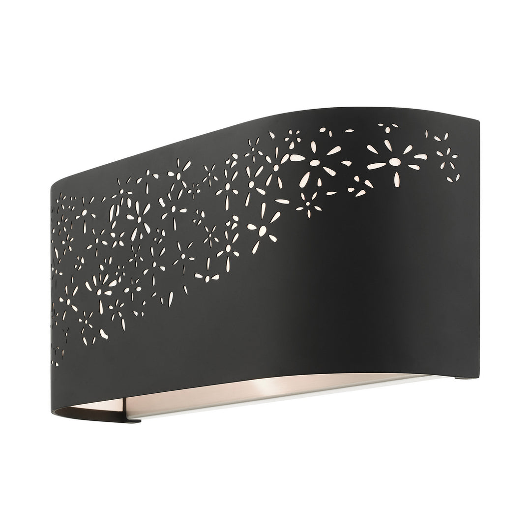 Livex Noria 46261-04 Wall Sconce Light - Black