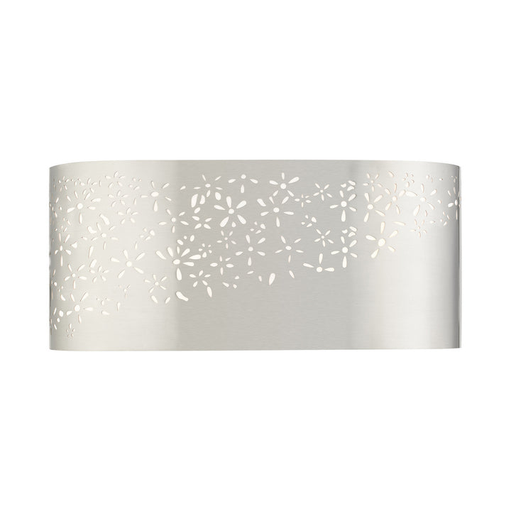 Livex Noria 46261-91 Wall Sconce Light - Brushed Nickel