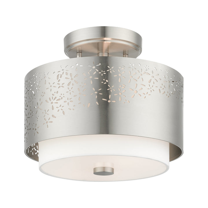 Livex Noria 46267-91 Ceiling Light - Brushed Nickel