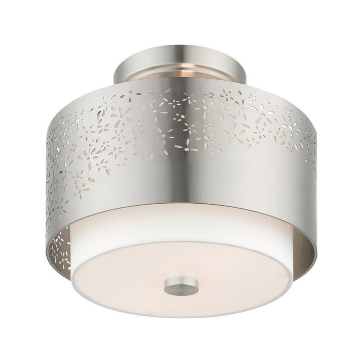 Livex Noria 46267-91 Ceiling Light - Brushed Nickel