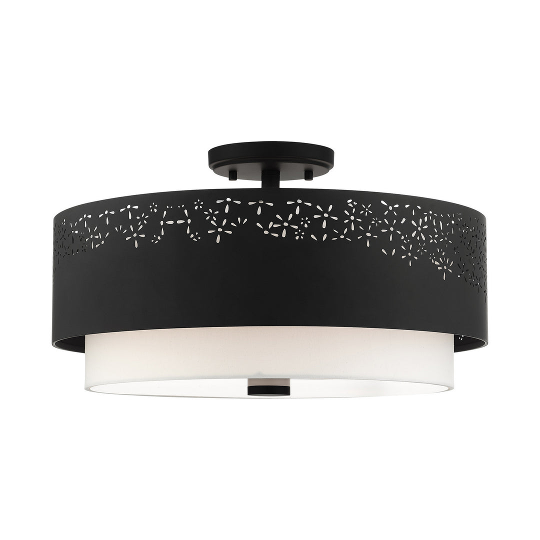 Livex Noria 46269-04 Ceiling Light - Black