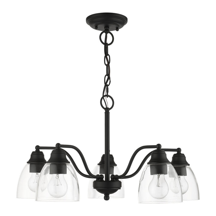 Livex Montgomery 46335-04 Chandelier Light - Black
