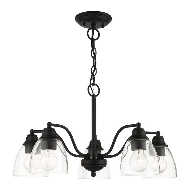 Livex Montgomery 46335-04 Chandelier Light - Black