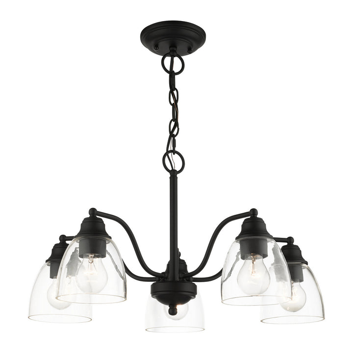 Livex Montgomery 46335-04 Chandelier Light - Black