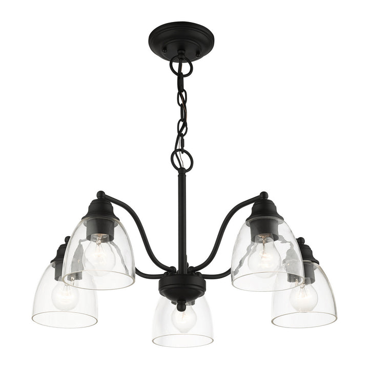 Livex Montgomery 46335-04 Chandelier Light - Black