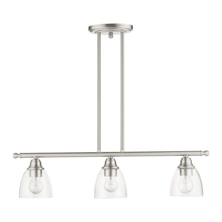 Livex Montgomery 46337-91 Pendant Light - Brushed Nickel