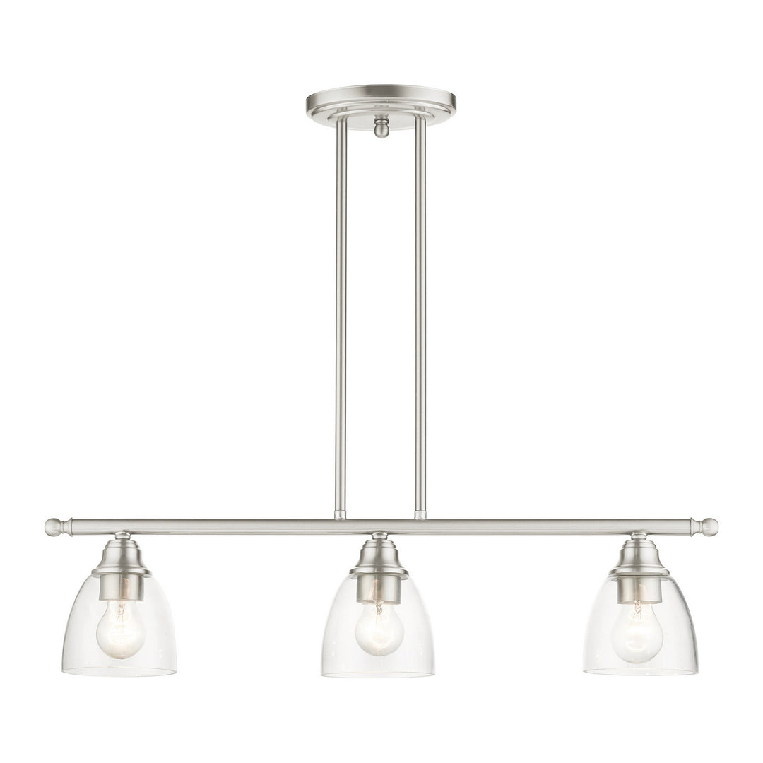 Livex Montgomery 46337-91 Pendant Light - Brushed Nickel