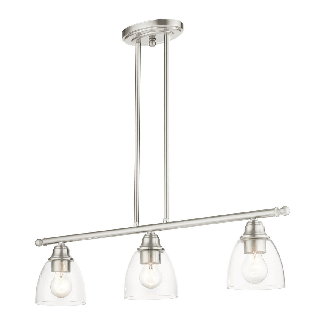 Livex Montgomery 46337-91 Pendant Light - Brushed Nickel