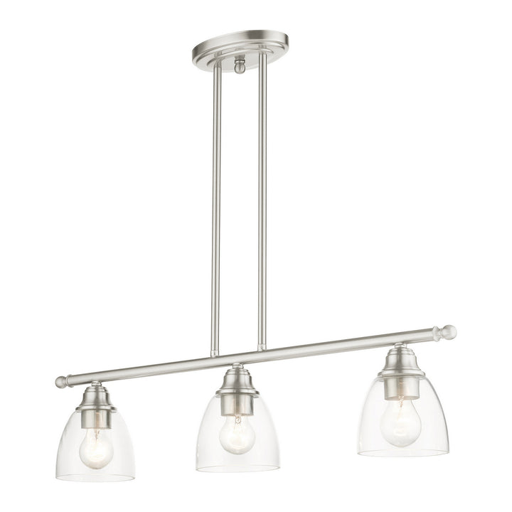 Livex Montgomery 46337-91 Pendant Light - Brushed Nickel
