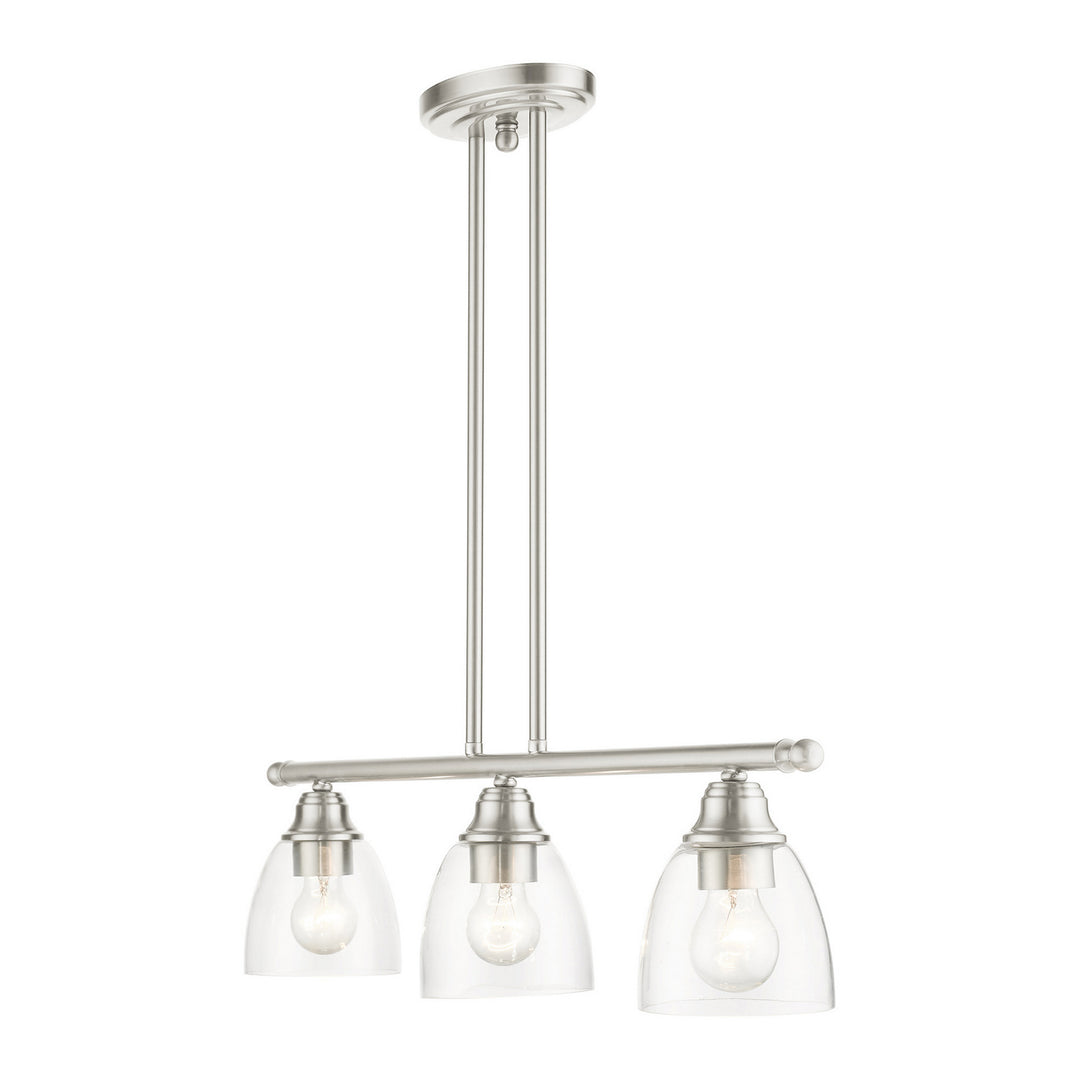 Livex Montgomery 46337-91 Pendant Light - Brushed Nickel