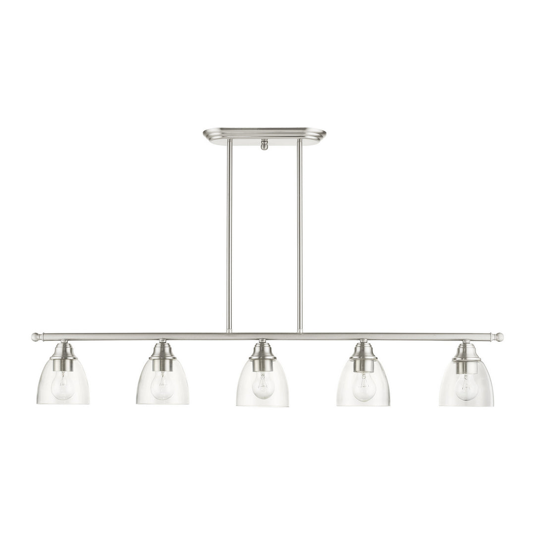 Livex Montgomery 46338-91 Pendant Light - Brushed Nickel