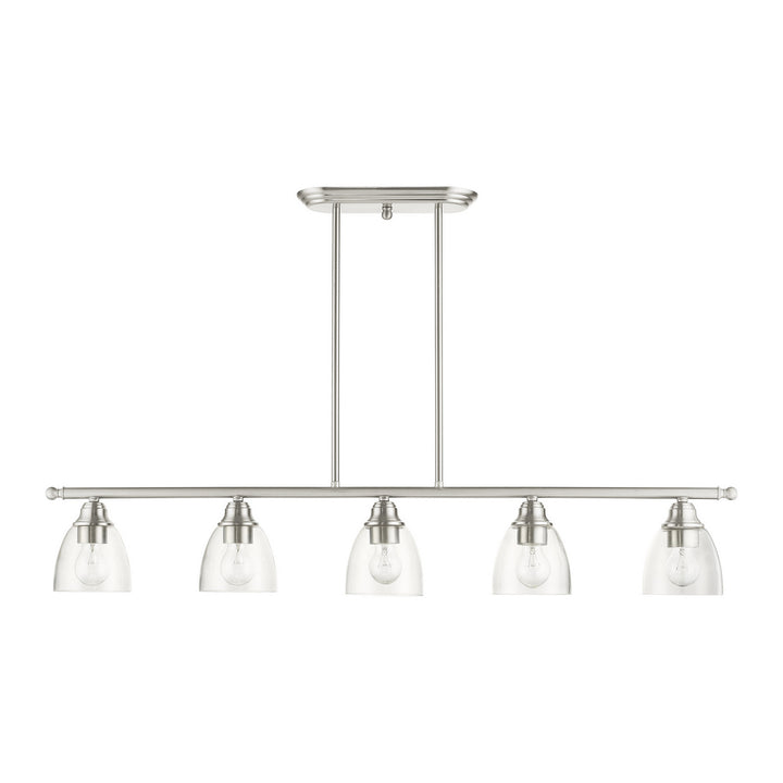 Livex Montgomery 46338-91 Pendant Light - Brushed Nickel