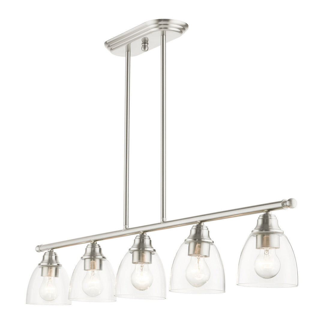 Livex Montgomery 46338-91 Pendant Light - Brushed Nickel