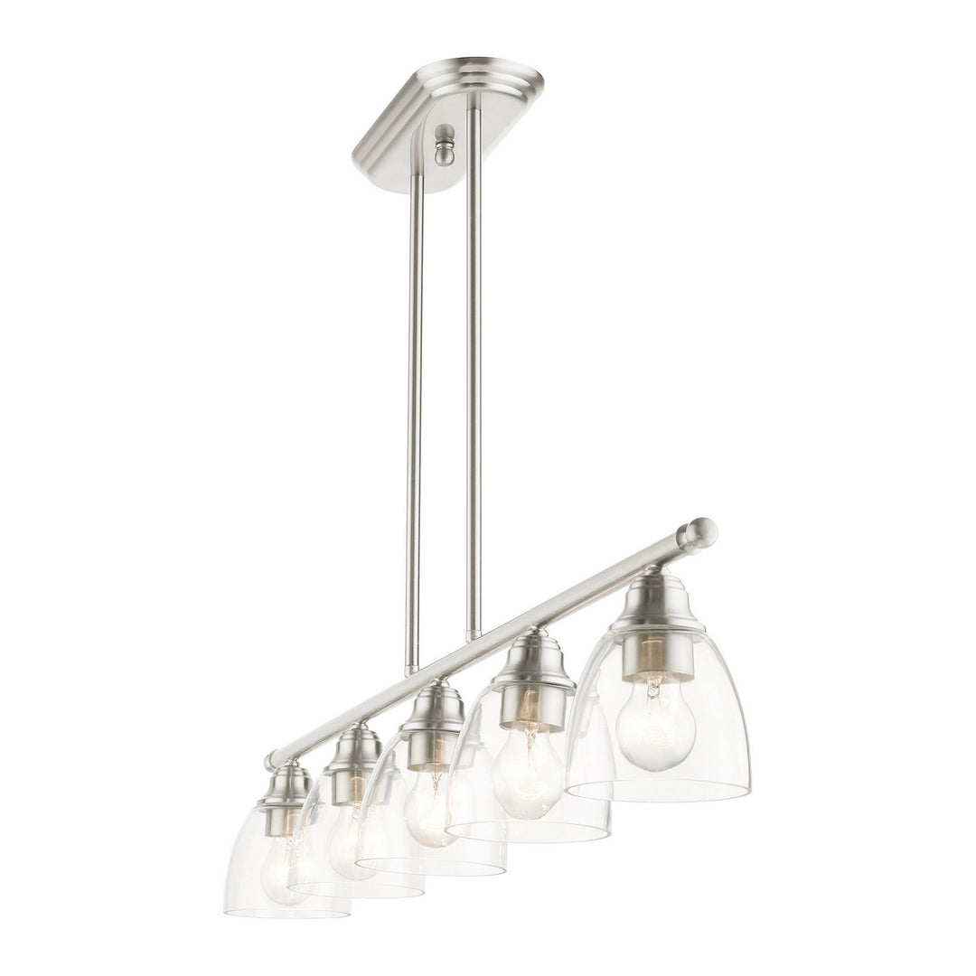Livex Montgomery 46338-91 Pendant Light - Brushed Nickel