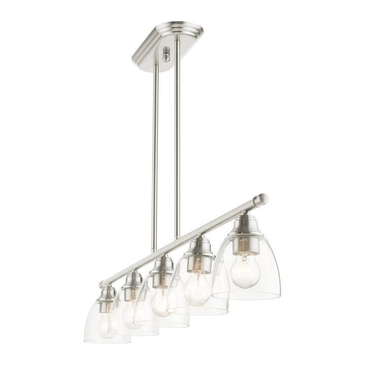 Livex Montgomery 46338-91 Pendant Light - Brushed Nickel