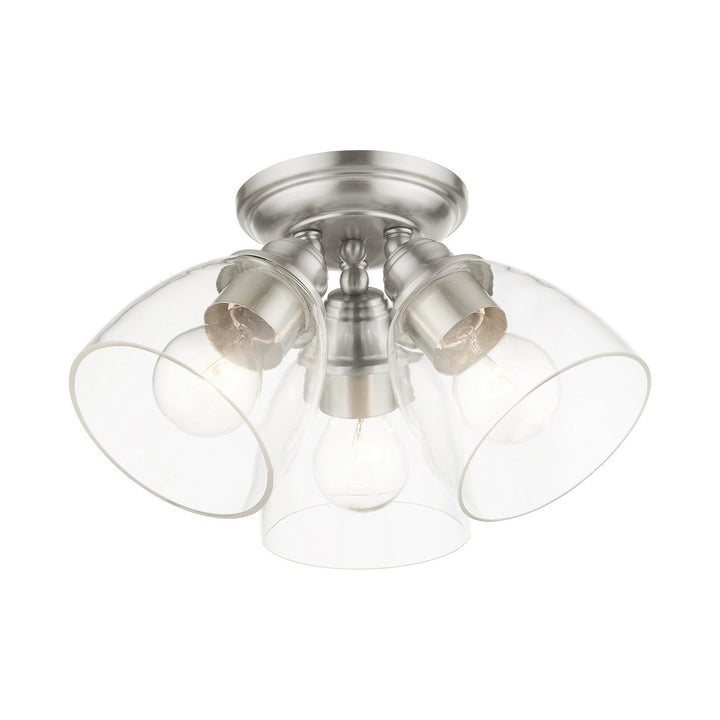 Livex Montgomery 46339-91 Ceiling Light - Brushed Nickel