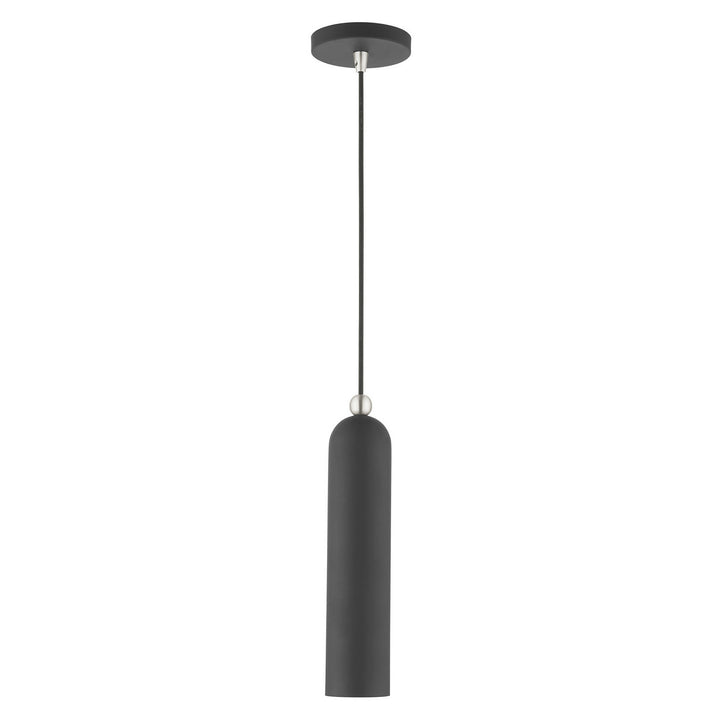 Livex Ardmore 46751-76 Pendant Light - Scandinavian Gray w/ Brushed Nickels