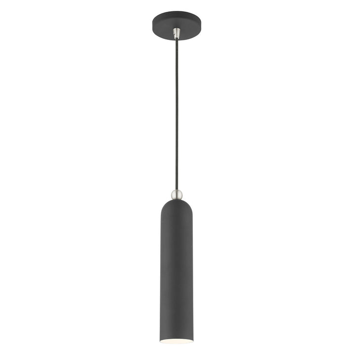 Livex Ardmore 46751-76 Pendant Light - Scandinavian Gray w/ Brushed Nickels