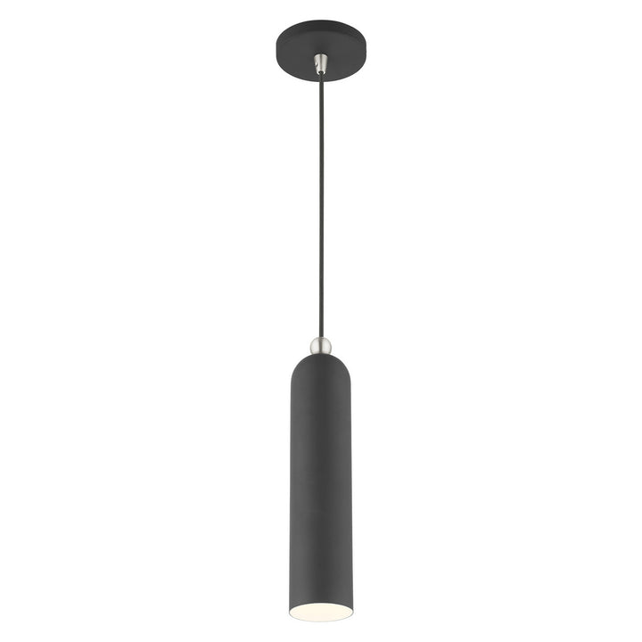 Livex Ardmore 46751-76 Pendant Light - Scandinavian Gray w/ Brushed Nickels